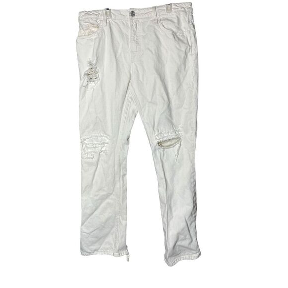 Frame Off White The Low Boot Distressed Jeans Size 29‎ - Picture 1 of 14